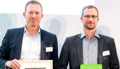Rostocker StartUp ENEKA ist Preisträger des Innovationspreises für Klima und Umwelt 2022. (Foto: C. Kruppa)