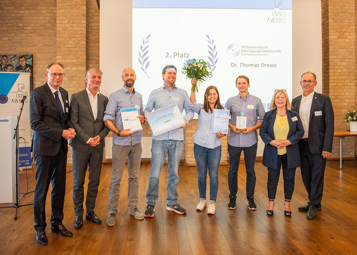 2. Platz beim INNO AWARD 2023 (Foto: Ulrike Kielmann)