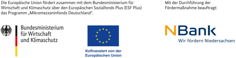 Logoleiste zum Beteiligungsprogramm MV Mikromezzanin III
